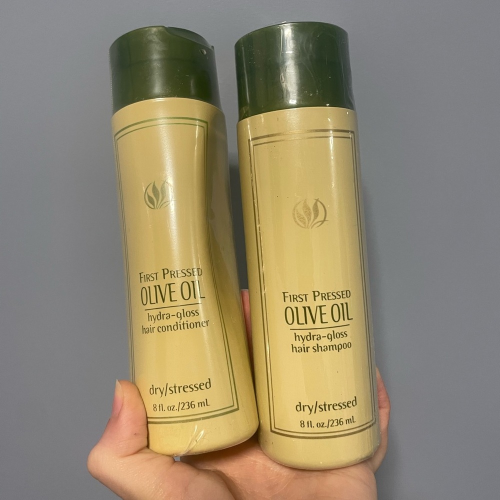 Serious Skin Care First Pressed Olive Oil Hydra-Gloss Hair Shampoo & Conditioner